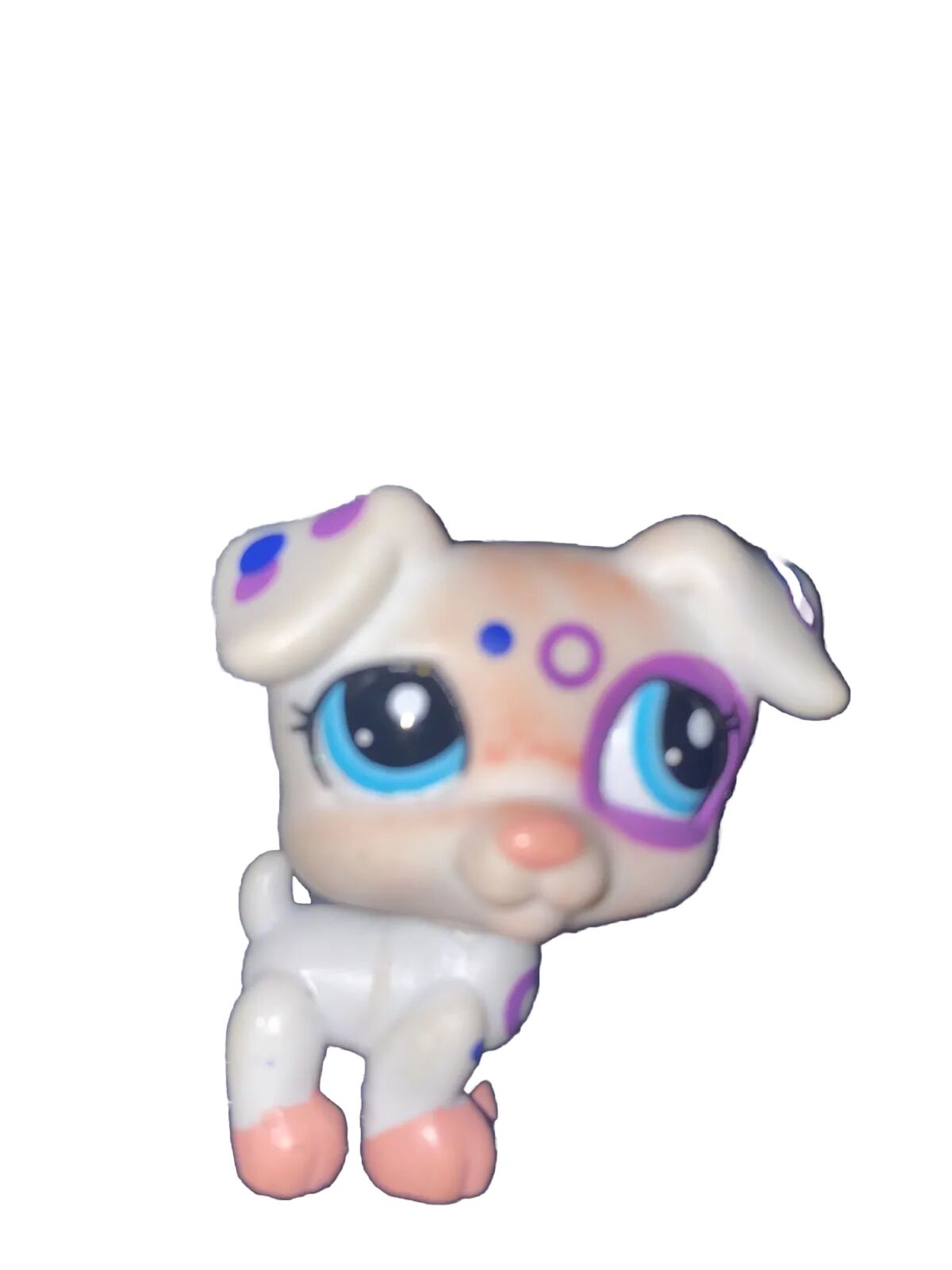 Rare Littlest Pet Shop LPS - Spots & Dots Jack Russel Terrier Dog #2306