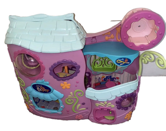 Littlest Pet Shop Tail Waggin Fitness Club Playset house 2007