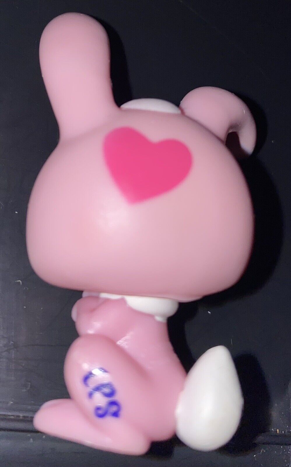 Littlest Pet Shop 1966 Pink Bunny  Special Heart Rare Release Nintendo￼