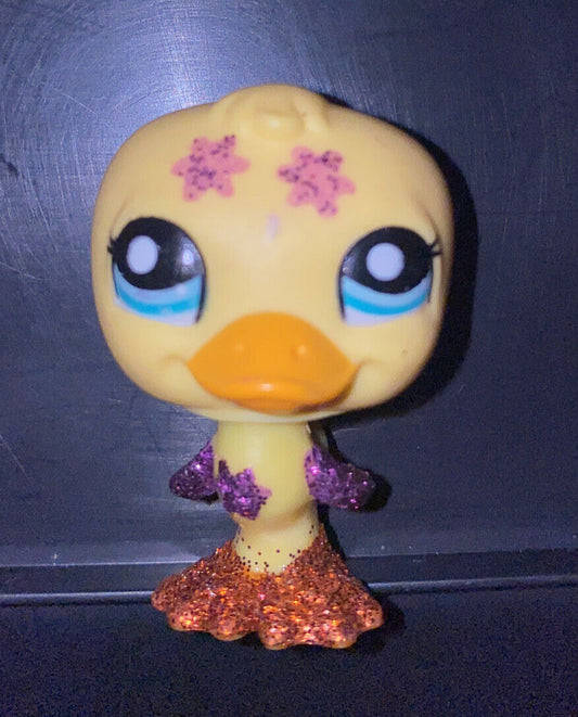 100% AUTHENTIC Littlest Pet Shop 2357 Sparkle Duck Bird LPS