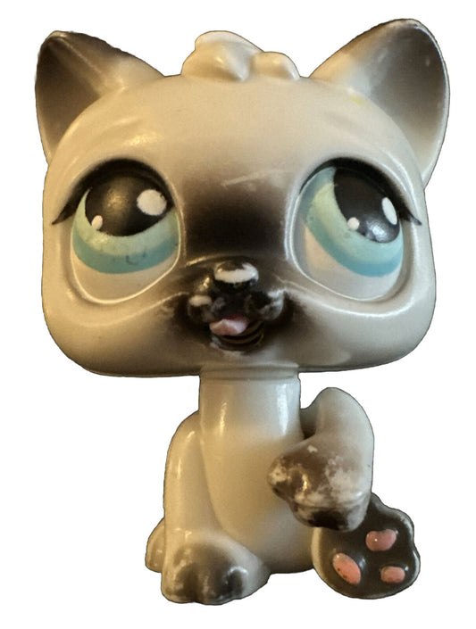 Littlest Pet First Generation Cat Rare Authentic 2005 Paw & Tongue Move Lps